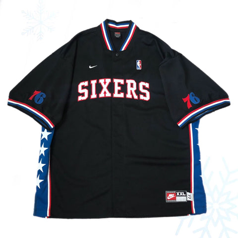 NBA Philadelphia 76ers Nike Warmup Shooting Shirt (XXL)