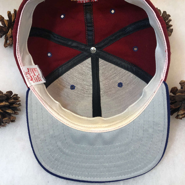 Vintage 1993 Waikiki Beach Boys Hawaii Winter Baseball New Era Wool Snapback Hat