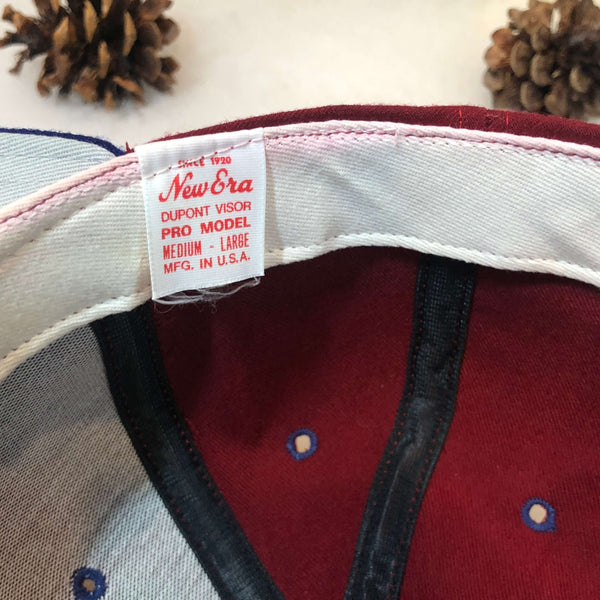 Vintage 1993 Waikiki Beach Boys Hawaii Winter Baseball New Era Wool Snapback Hat