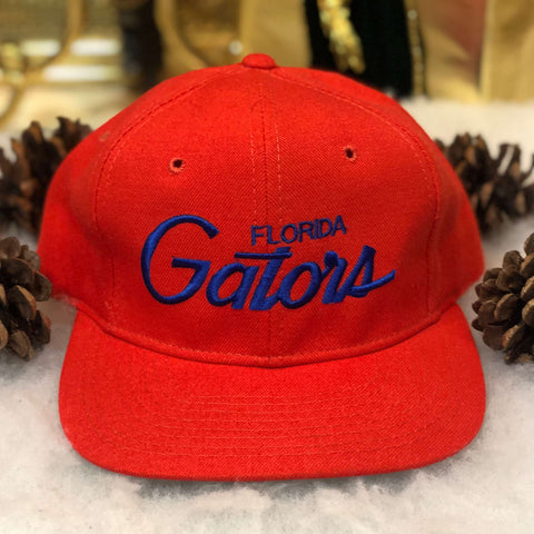 Vintage NCAA Florida Gators Sports Specialties Script Wool Snapback Hat