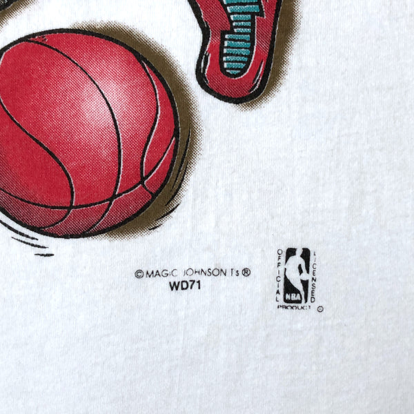 Vintage NBA Vancouver Grizzlies Magic Johnson T's T-Shirt (L)