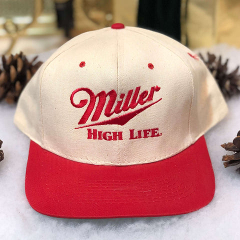 Vintage Miller High Life Beer KC Snapback Hat