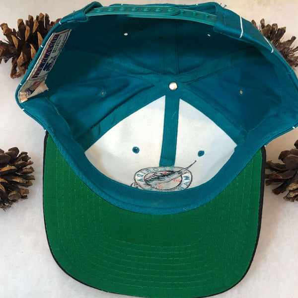 Vintage MLB Florida Marlins Starter Pinstripe Twill Snapback Hat