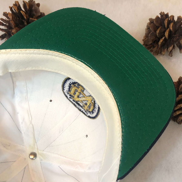 Vintage NCAA Notre Dame Fighting Irish Starter Pinstripe Twill Snapback Hat