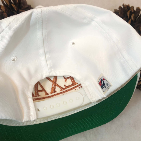 Vintage NCAA Texas Longhorns The Game Split Bar Twill Snapback Hat