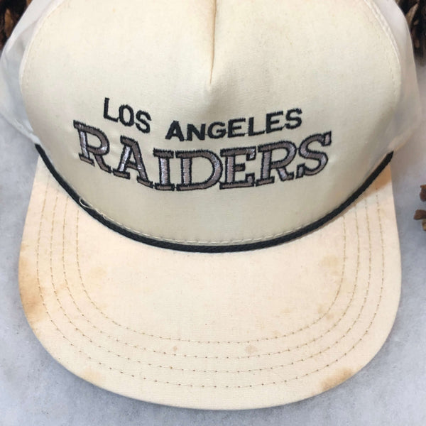 Vintage NFL Los Angeles Raiders AJD Snapback Hat