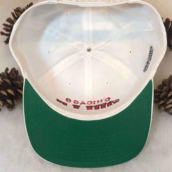 Vintage NBA Chicago Bulls SportsChannel Promo Twill Snapback Hat
