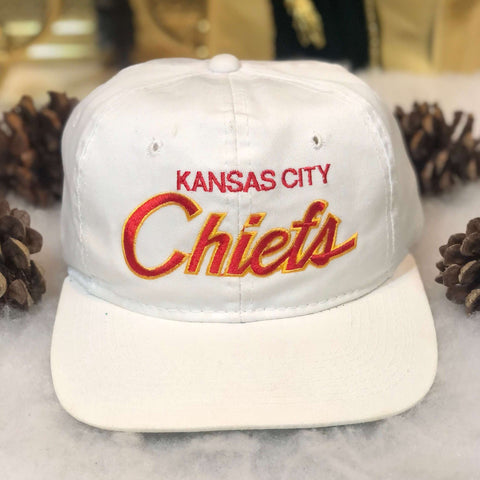 Vintage NFL Kansas City Chiefs Sports Specialties Script Twill Snapback Hat