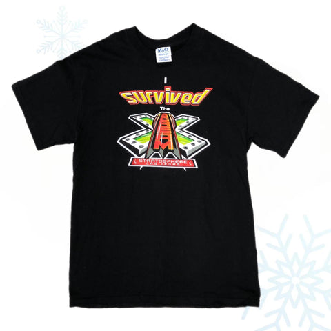 Vintage "I Survived the Scream" Stratosphere Las Vegas T-Shirt (M)