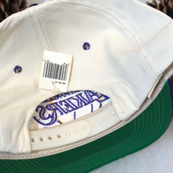 Vintage Deadstock NWT NBA Los Angeles Lakers Drew Pearson YoungAn Twill Snapback Hat