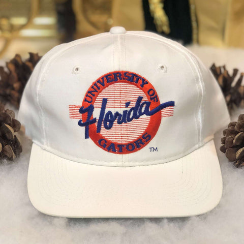 Vintage NCAA Florida Gators The Game Circle Logo Twill Snapback Hat