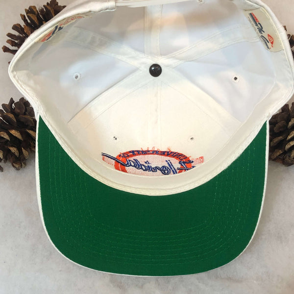 Vintage NCAA Florida Gators The Game Circle Logo Twill Snapback Hat