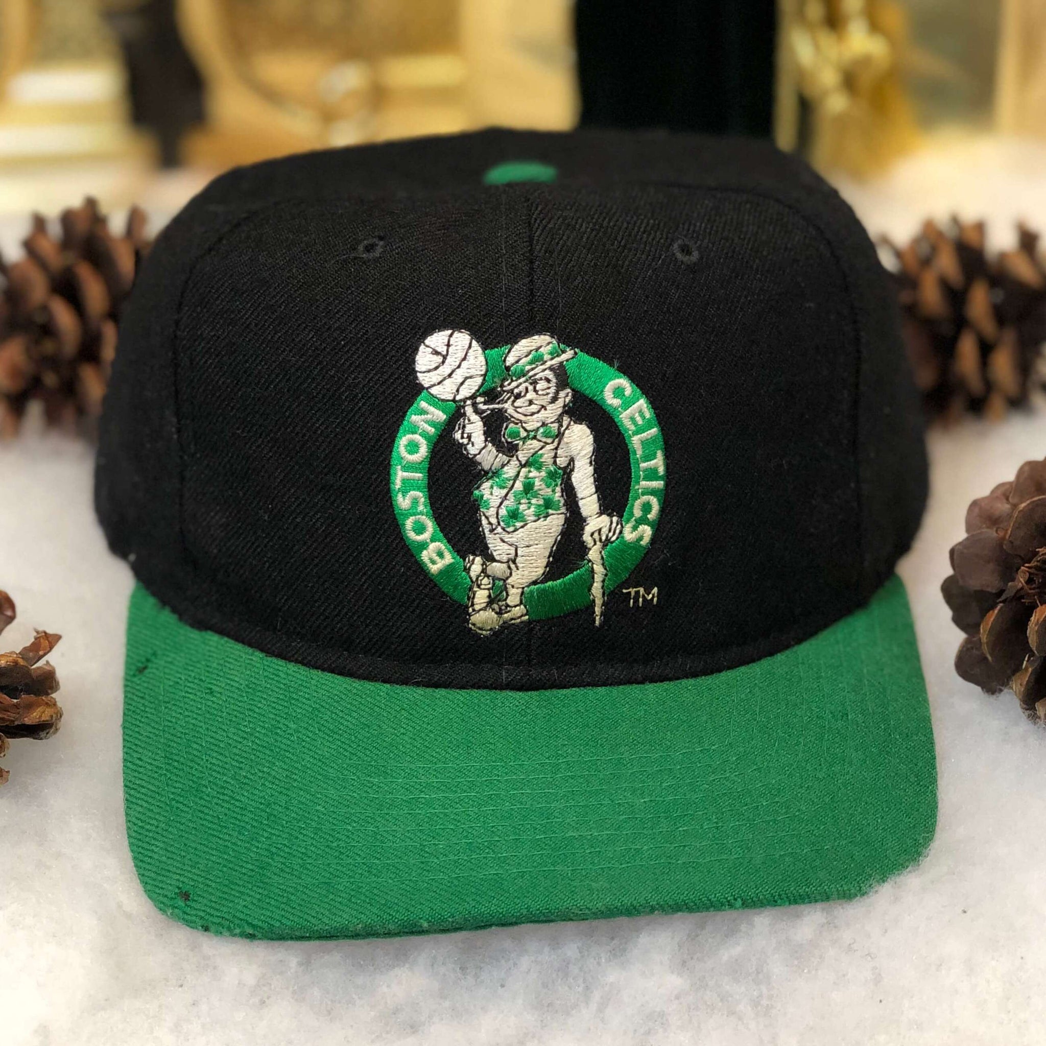 Vintage NBA Boston Celtics Starter Wool Snapback Hat