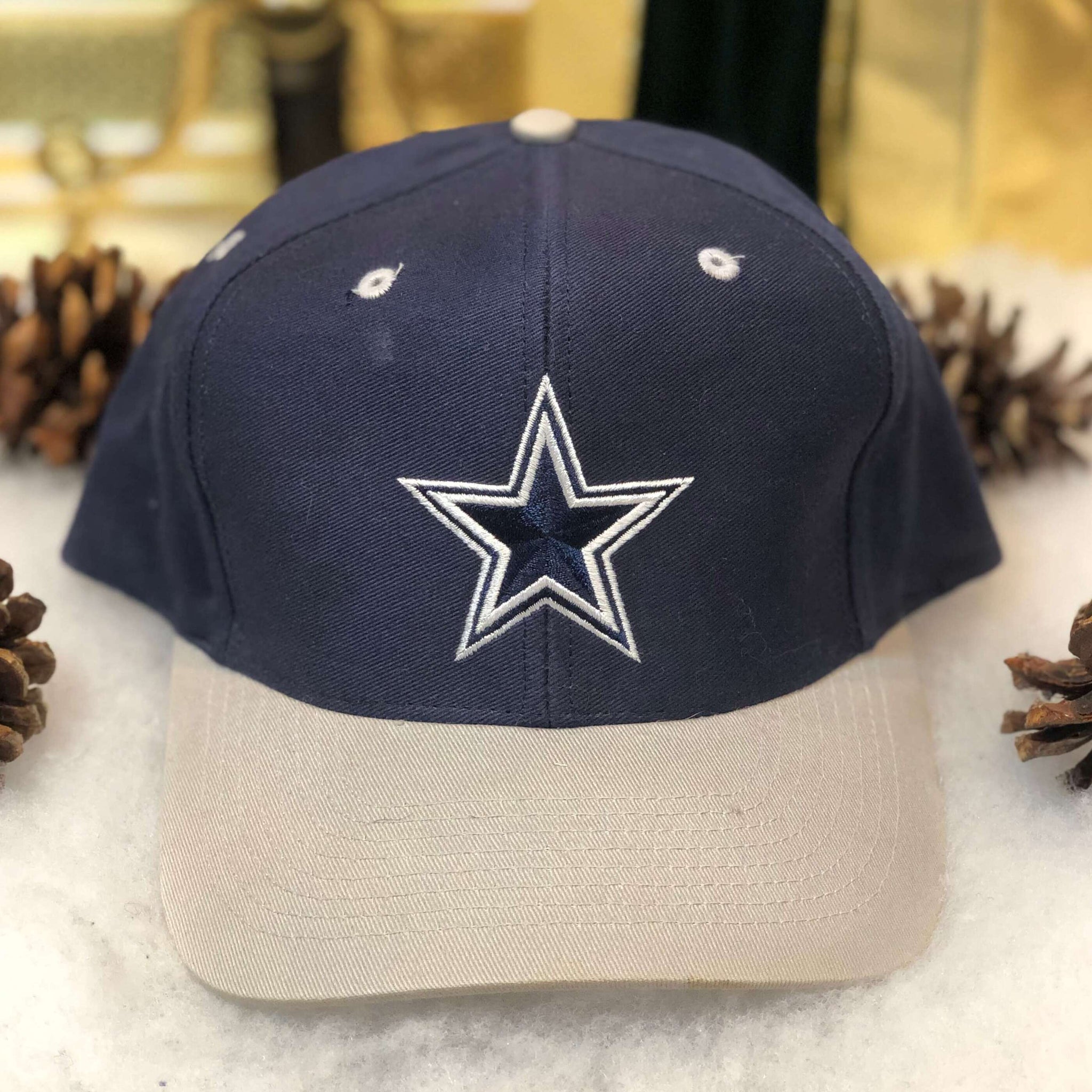 Vintage NFL Dallas Cowboys Logo Athletic Twill Snapback Hat