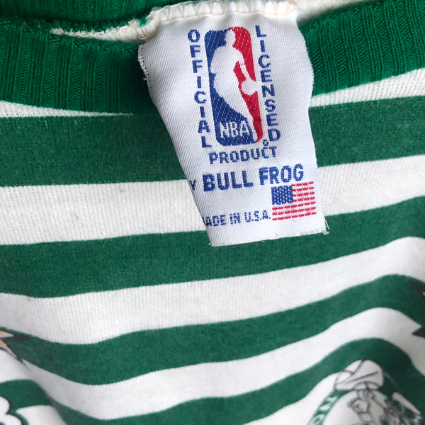 Vintage NBA Boston Celtics Larry Bird All Over Print *YOUTH* Crewneck Sweatshirt
