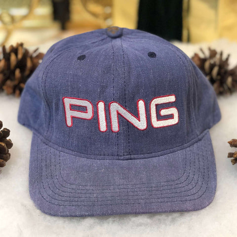 Vintage PING Golf "Play Your Best" Strapback Hat