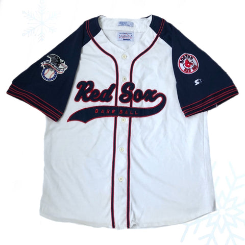 Vintage MLB Boston Red Sox Starter Baseball Jersey (L)
