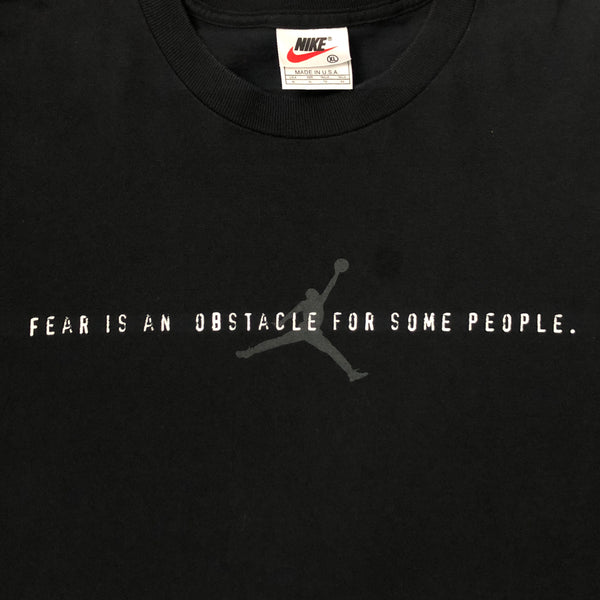 Vintage Michael Jordan Nike "Fear Is An Illusion" T-Shirt (XL)