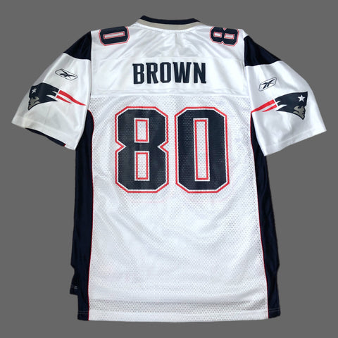 Vintage NFL New England Patriots Troy Brown Reebok Jersey (M)