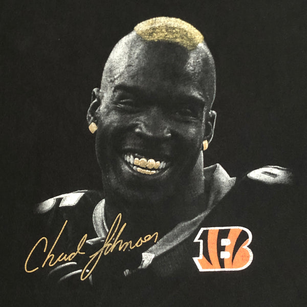 NFL Cincinnati Bengals Chad Johnson OchoCinco Big Face Reebok T-Shirt (XXL)