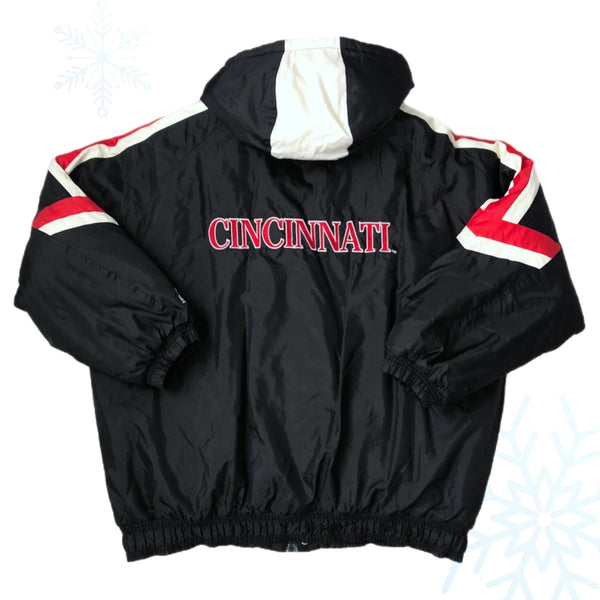 Vintage NCAA Cincinnati Bearcats Starter Heavyweight Puffer Jacket (XL)