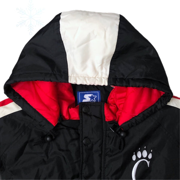 Vintage NCAA Cincinnati Bearcats Starter Heavyweight Puffer Jacket (XL)