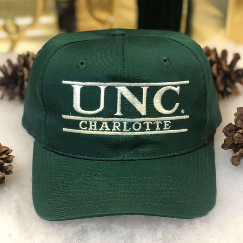 Vintage UNC Charlotte 49ers The Game Split Bar Twill Snapback Hat