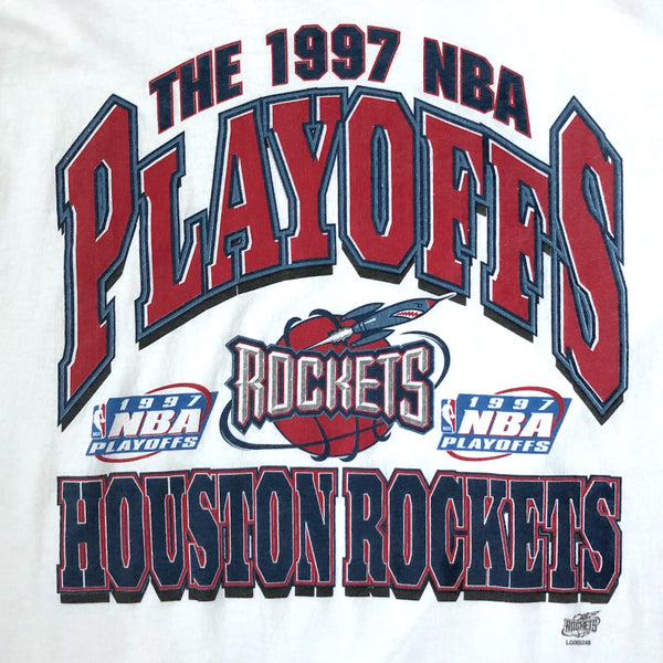 Vintage NBA Houston Rockets 1997 Playoffs T-Shirt (L)