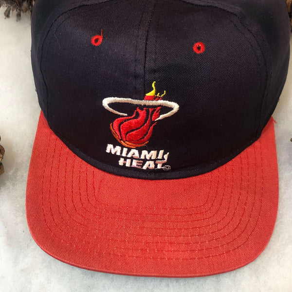 Vintage NBA Miami Heat Drew Pearson Twill Snapback Hat