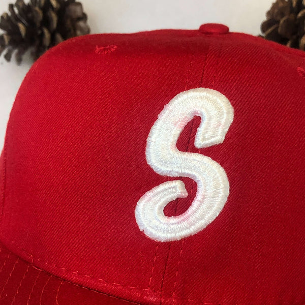 Vintage "S" New Era Baseball Wool Snapback Hat
