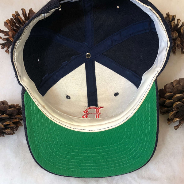 Vintage MLB Boston Red Sox Sports Specialties Plain Logo Wool Snapback Hat