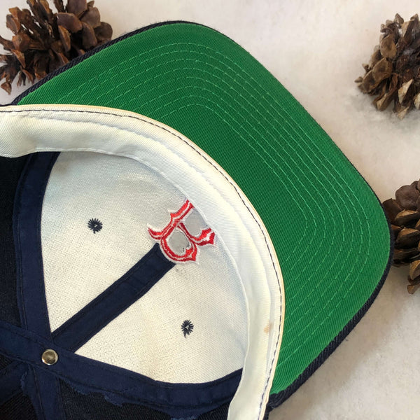 Vintage MLB Boston Red Sox Sports Specialties Plain Logo Wool Snapback Hat