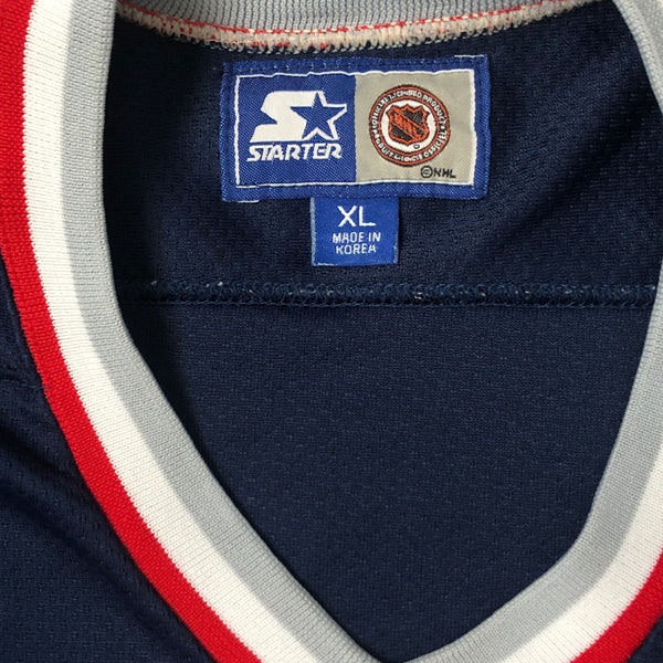 Vintage NHL New York Rangers Lady Liberty Starter Jersey (XL)