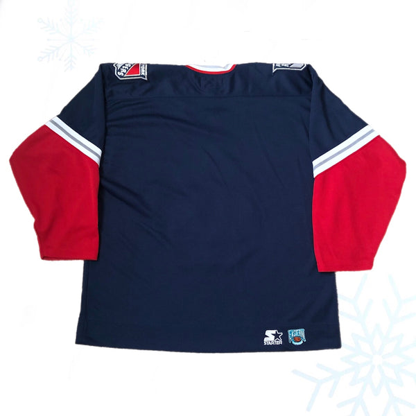 Vintage NHL New York Rangers Lady Liberty Starter Jersey (XL)