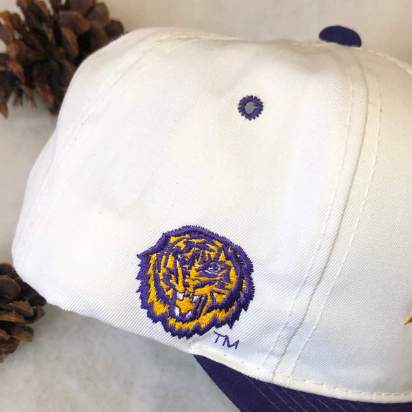 Vintage NCAA LSU Louisiana State Tigers Sports Specialties Script Twill Snapback Hat