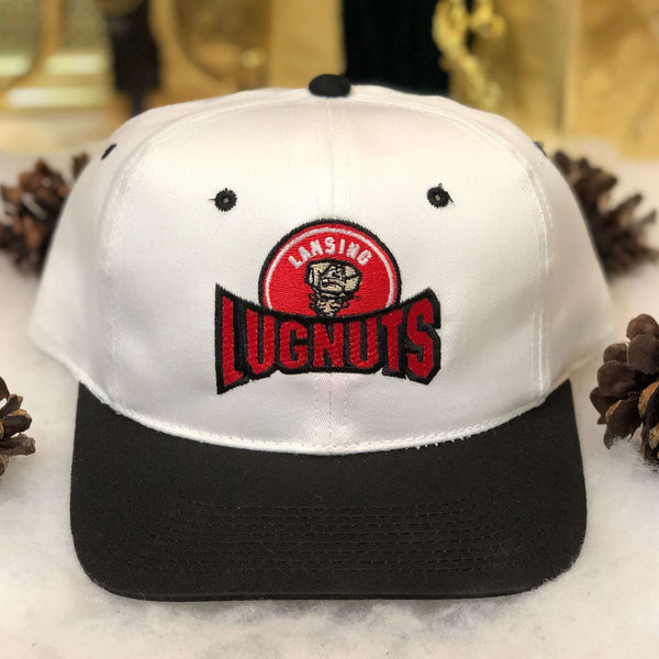 Vintage MiLB Lansing Lugnuts Outdoor Cap YoungAn Twill Snapback Hat