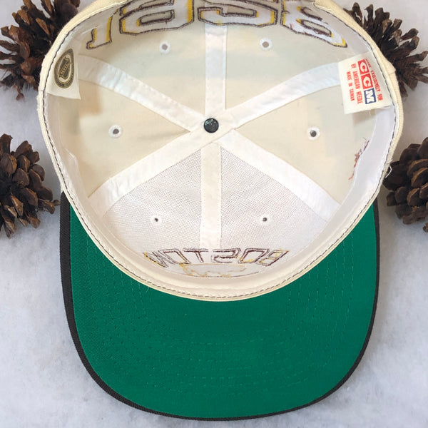 Vintage NHL Boston Bruins American Needle Heritage Blockhead Wool Snapback Hat