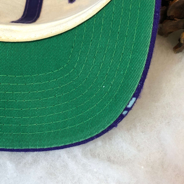 Vintage NBA Los Angeles Lakers Motion Plain Logo Sports Specialties Wool Snapback Hat