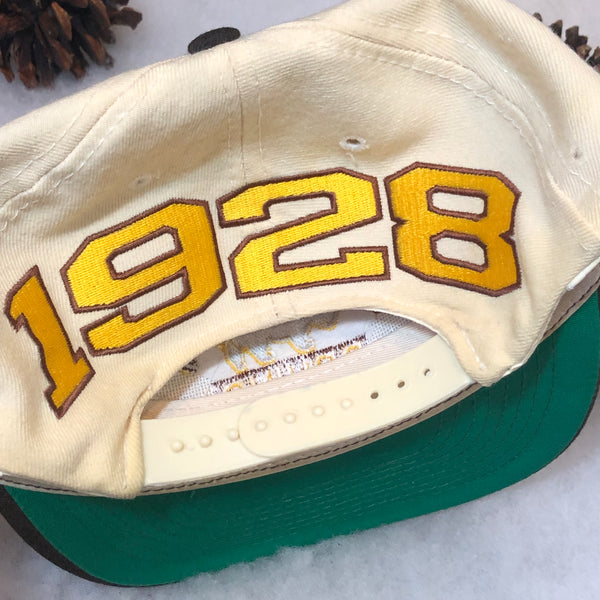 Vintage NHL Boston Bruins American Needle Heritage Blockhead Wool Snapback Hat