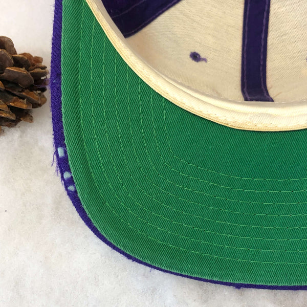 Vintage NBA Los Angeles Lakers Motion Plain Logo Sports Specialties Wool Snapback Hat