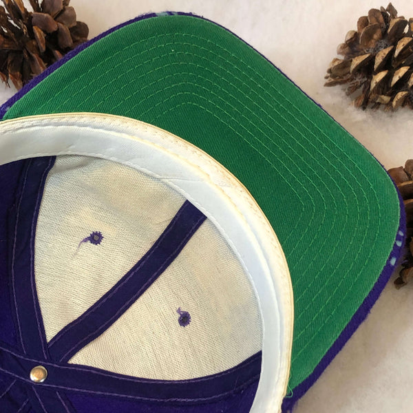 Vintage NBA Los Angeles Lakers Motion Plain Logo Sports Specialties Wool Snapback Hat