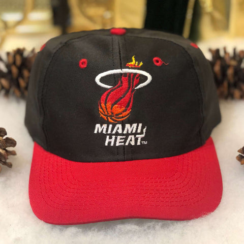 Vintage NBA Miami Heat Competitor Twill Snapback Hat