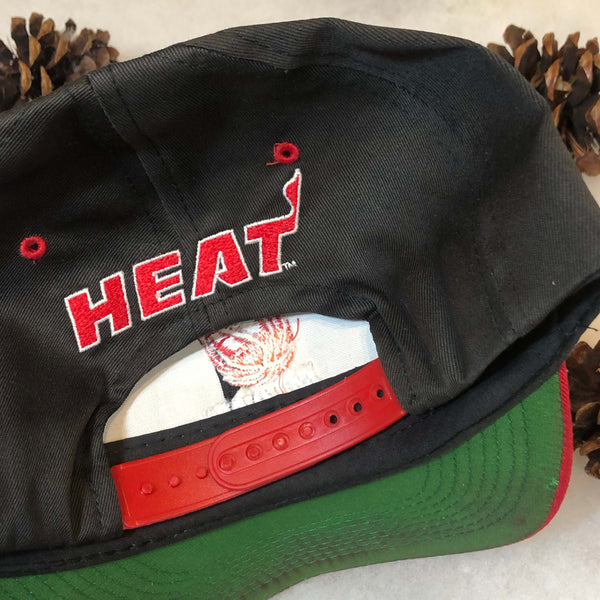 Vintage NBA Miami Heat Competitor Twill Snapback Hat