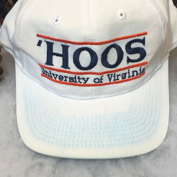 Vintage NCAA Virginia Cavaliers Hoos The Game Split Bar Twill Snapback Hat
