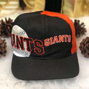 Vintage MLB San Francisco Giants Twins Enterprise Big Logo Twill Snapback Hat