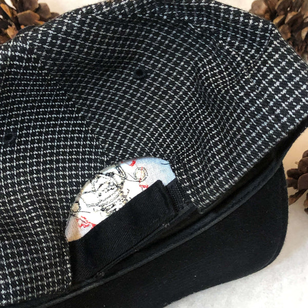 Vintage MiLB Lansing Lugnuts Plaid Outdoor Cap Strapback Hat