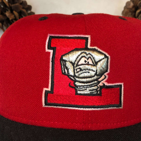 Vintage MiLB Lansing Lugnuts New Era Wool Fitted Hat 7 1/4