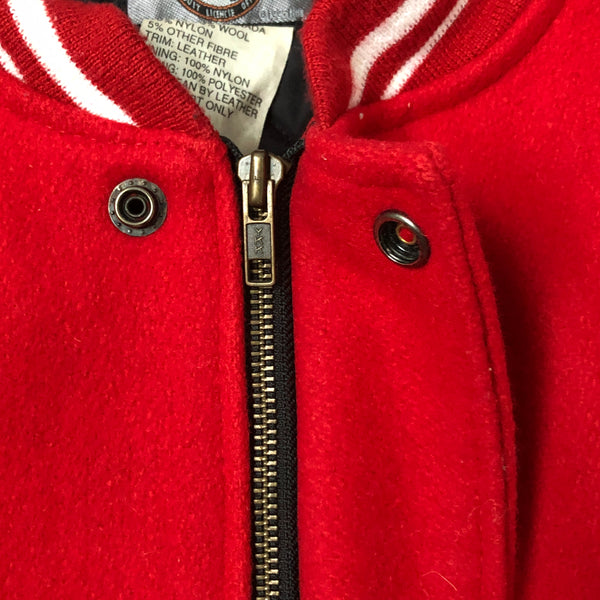 Vintage Detroit Red Wings 1997 NHL Stanley Cup Champions Mirage Varsity Jacket (L)