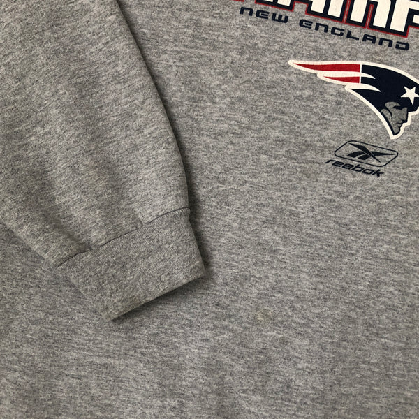 Vintage NFL Super Bowl XXXVI Champions New England Patriots Crewneck Sweatshirt (XXL)