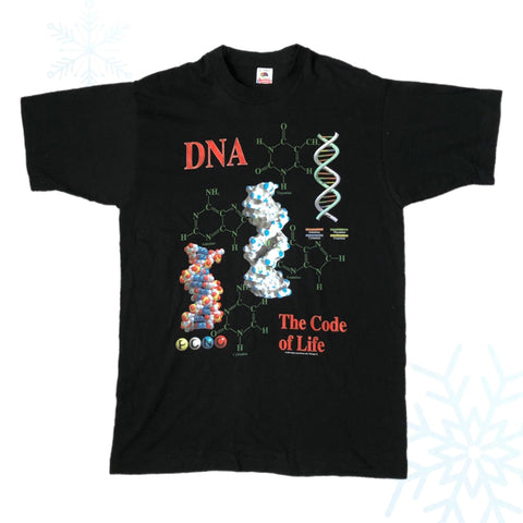 Vintage 1995 DNA The Code of Life Science T-Shirt (L)